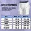KOOPOW Adult Padded Sliding Shorts Men Slider Shorts Sliding Pads