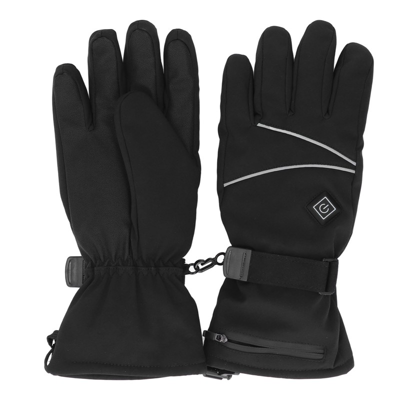 Heated Gloves Skiing Snowboarding Electric Battery Heated Gloves with 3