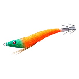 DUEL Sutte Easy Slim Cloth Roll 80mm Luminous Green Orange Squid Fishing Dropper