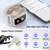 Wireless Earbuds, Bluetooth 5.4 Ear Buds with Multifunctional Touch Screen,
