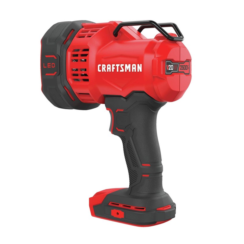 CRAFTSMAN V20 LED Work Light, Cordless Handheld, 2,500 Lumens, Bare