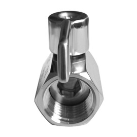 Beduan Mini Ball Valve Stainless Steel(316) 3/4" NPT Male x NPT Female Mini Ball Shutoff Valve (NOT for Garden Hose Bib Faucet)