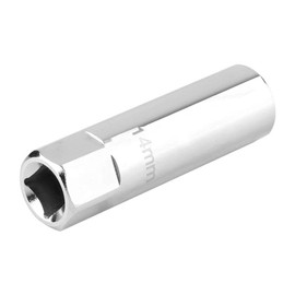 Spark plug wrench, spark plug wrench 14, spark plug wrench Peugeot, Peugeot spark plug wrench, spark plug socket, 14 mm, magnetic disassembly, silver