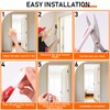 23ft Weather Stripping Door Seal Strip,Self-Adhesive Door Weather Stripping Seal