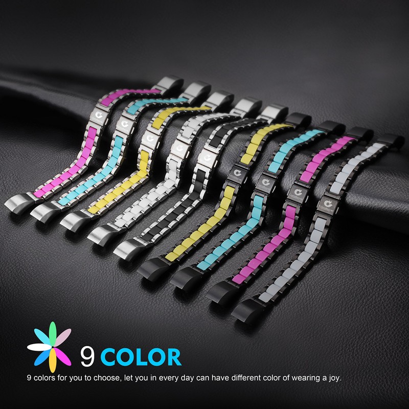 Greeninsync Compatible with Fit Bit Alta HR Metal Band, Special