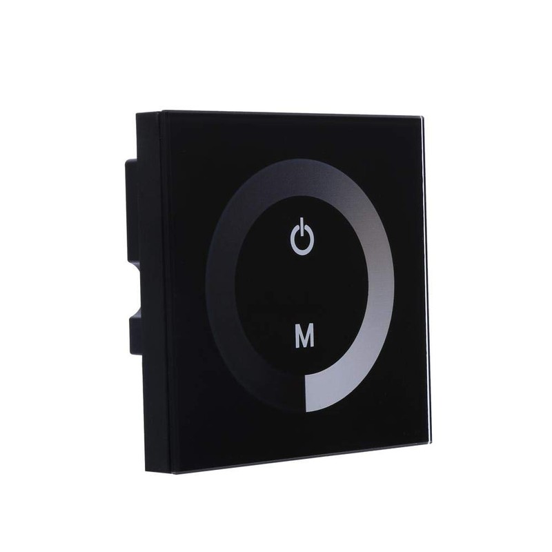 Nikou Monochrome Touch Screen LED Controller, DC 12V-24V Wall Touch