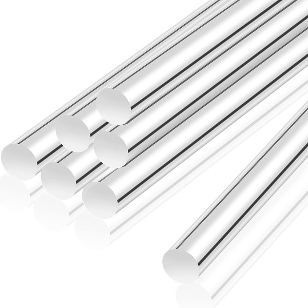 12 Inch Acrylic Dowel Rods for DIY Crafts 0.5 Inch