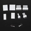 230pcs JST-XH Connector Kit Straight Outer Needle 2.54mm 2/3/4/5PIN Connection
