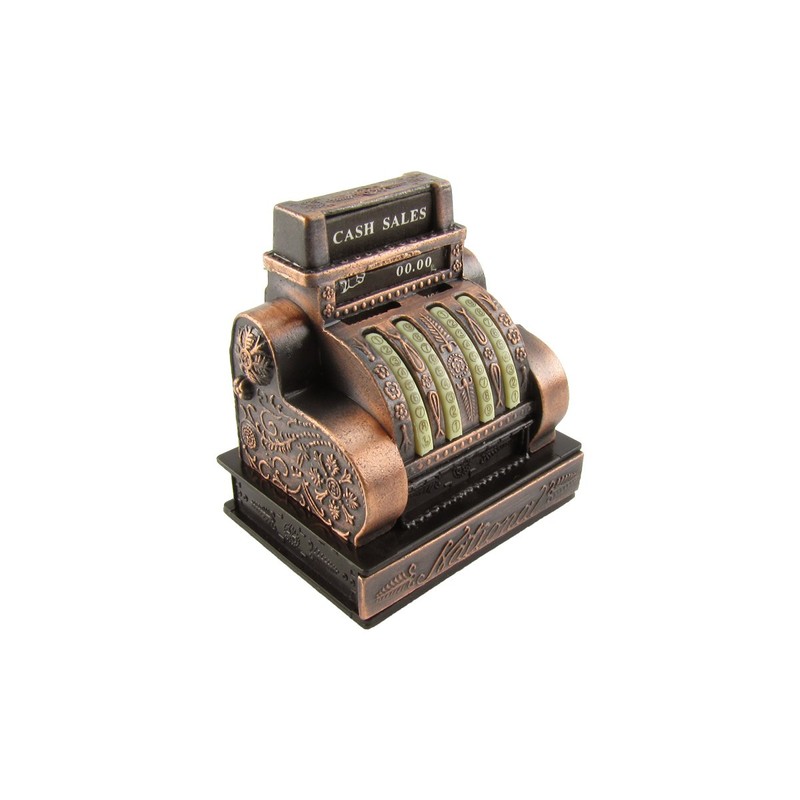 IIV Treasure Gurus Miniature Cash Register Die Cast Pencil Sharpener