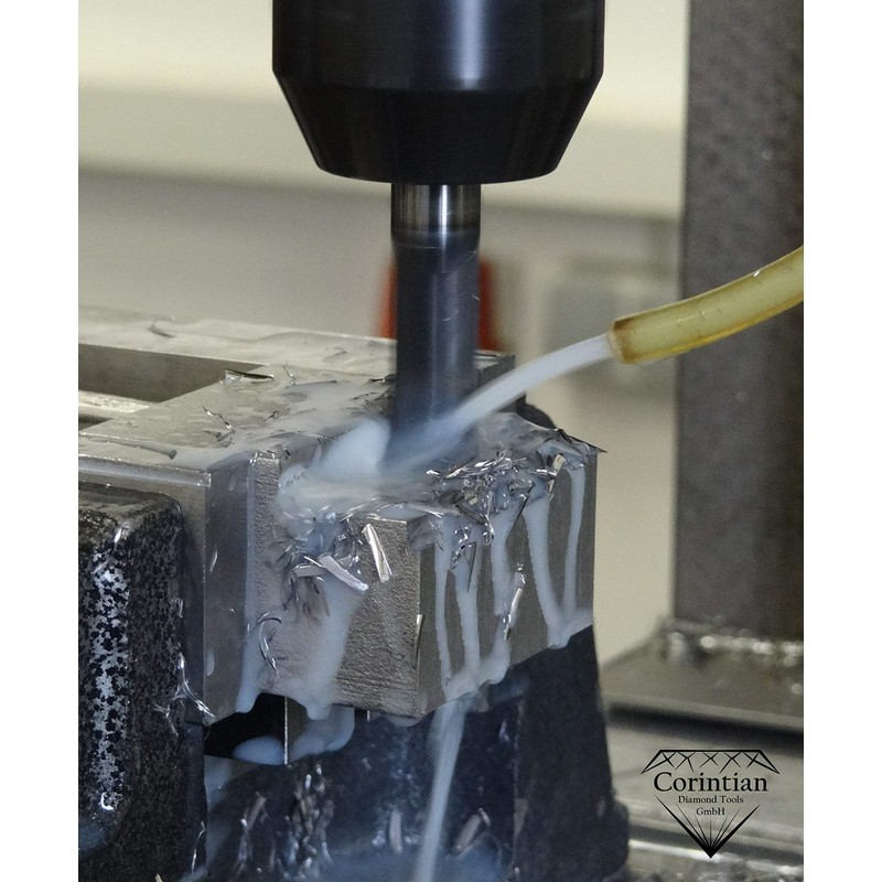 Corintian Solid Carbide Roughing Cutter 4 Teeth - AlTiN Coating,