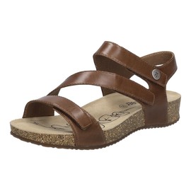 Josef Seibel Tonga 25 Women’s Adjustable Sandal, Camel, EU 40 (US 9-9.5) Medium
