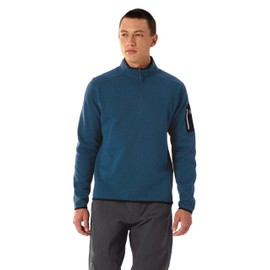 Arc'teryx Covert 1/2 Zip Neck Men's | Versatile Midweight Fleece Zip-Neck | Lodestar Heather, Small