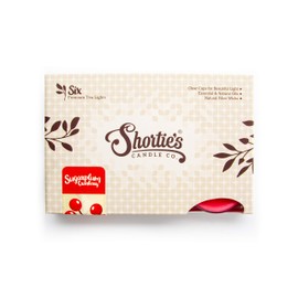 Sugarplum Cranberry Premium Tealight Candles Multi Pack - Highly Scented with Essential & Natural Oils - 12 Pink Tea Lights - Beautiful Candlelight - Made in The USA - Christmas & Holiday Collection