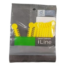 Borgatta 10 Bastones Ligas Bandeja De Ortodoncia Módulos Colores Brak Color Amarillo