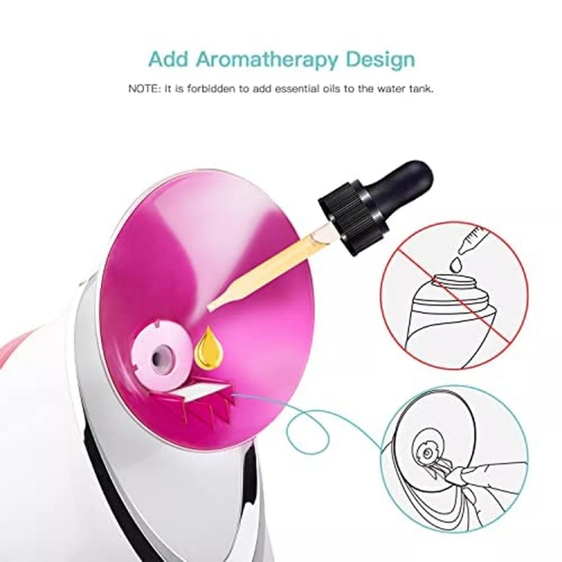 EZBASICS Facial Steamer Ionic Face Steamer for Home Facial, Warm