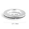 32 Pack Curtain Grommet Plastic Eyelet Rings Inner Diameter 1-9/16"(40mm)