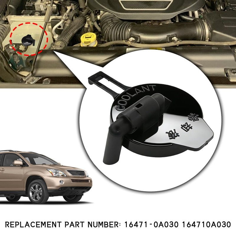 SWQS Coolant Reservoir Tank Cap for Toyota Engine Coolant Expansion