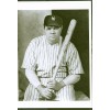 BABE RUTH  1927 NICKOLAS MURAY ON REPRODUCTION Postcard 4"x6"