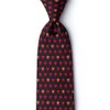 Biohazard Black Silk Tie