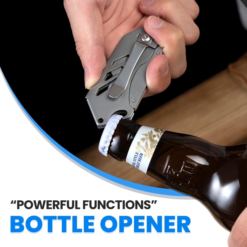 Folding Utility Knife EDC Quick Change Razor Knife Box Cutter