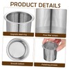 ULTECHNOVO Stainless and Tea Strainer Filter Fine Mesh Design for