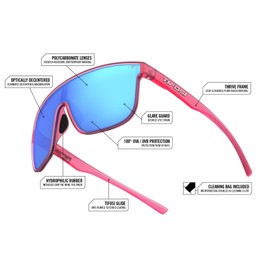 Tifosi Optics Sanctum XL Sunglasses (Blackout (Smoke))