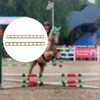 Perfeclan 2 Pieces Keyhole Tracks Enhancing Training Equestrianism Stable Equestrian