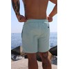 Surf Monkey Quick-Dry Men's Swimming Trunks Volley Shorts, aqua