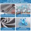 Moisture Wicking Fabric Roll with Silver Ions 10"x144", Breathable &