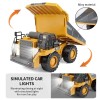 YBvaluebuy 2.4G 9/11CH RC Excavator Bulldozer Construction Toys Remote Control