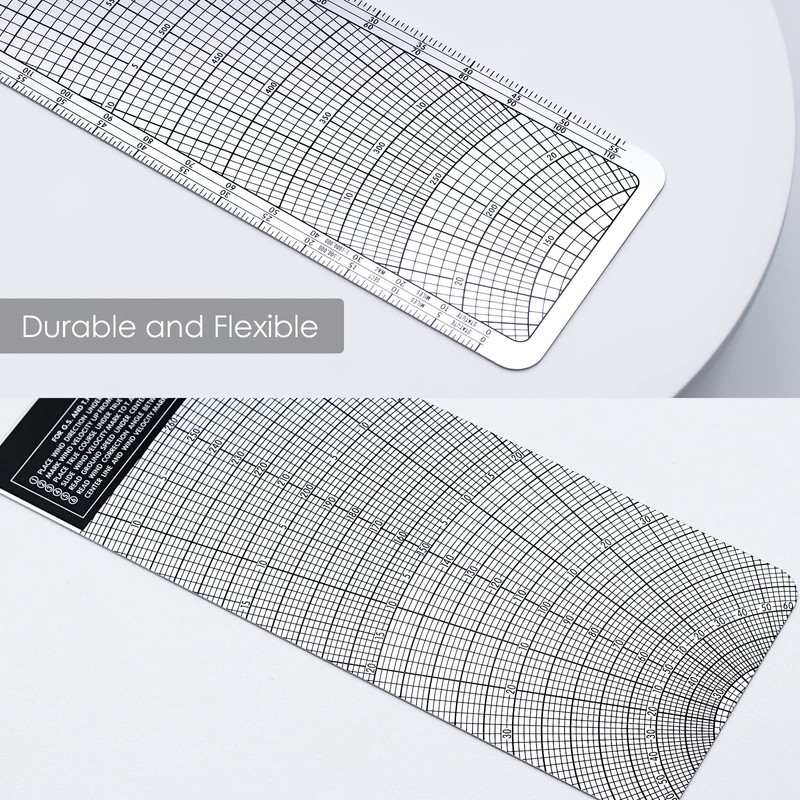 E6B Metal Flight Computer Aviation Plotter Circular Slider Used in