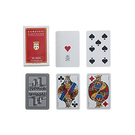 Dal 4282 Regional Italian Genoese Cards of 40 N.35, Plastic