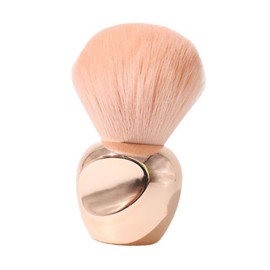 OHPHCALL Ergonomic Makeup Brush Blush Powder Applicator No Shedding Soft Fiber Portable Use