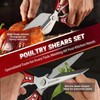 Dream Reach Kitchen Shears Set - Heavy Duty Kitchen Scissors