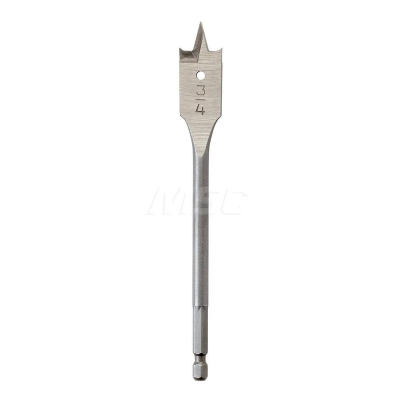 Milwaukee Accessory 48-27-0751 3/4" Flat Boring Spade Bit
