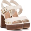Vince Camuto Women's Pazton Platform Sandal, Coconut Cream, 8