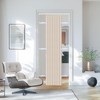 AJAZZ Set: Curtain Rods No Drilling (38-53" W Adjustable Range)