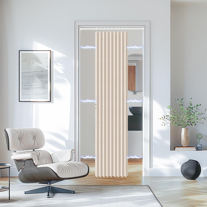 AJAZZ Set: Curtain Rods No Drilling (38-53" W Adjustable Range)