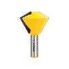 YONICO Birdsmouth Router Bit 6 and 12 Sided 1/2-Inch Shank