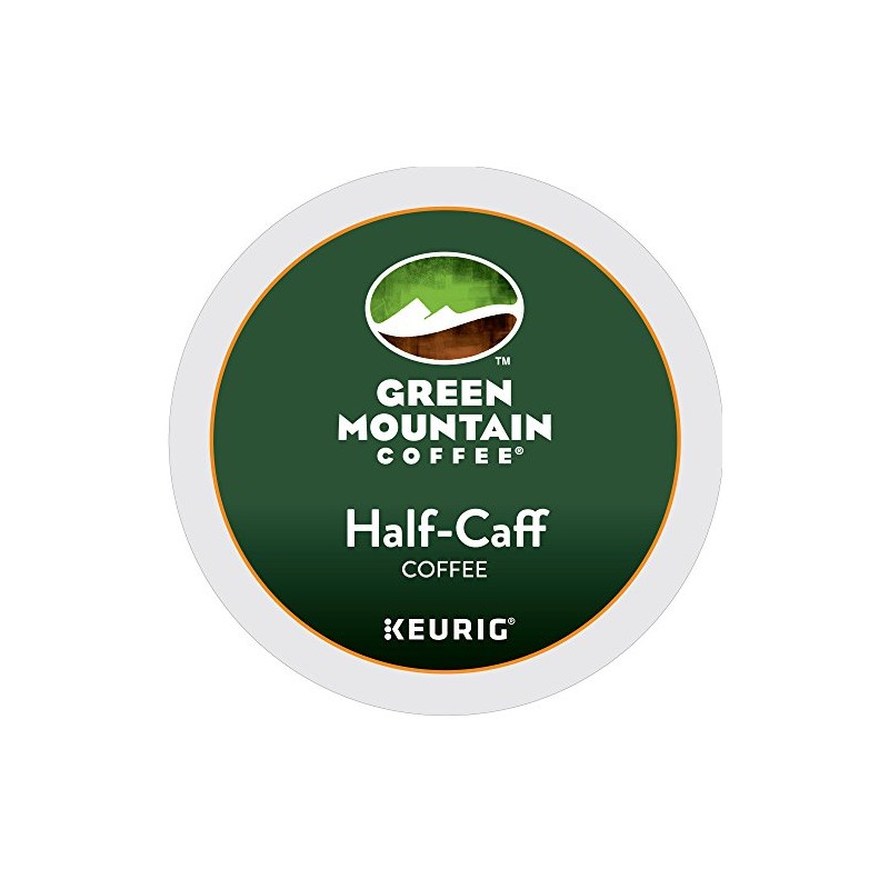 Green Mountain Coffee Roasters K-Cup, Half-Caffeine, 12-Count