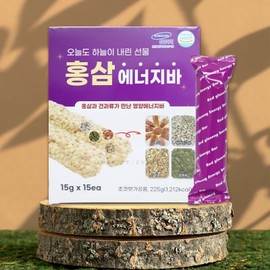 OTMARTFOOD Red Ginseng Energy Bar 15g x 15