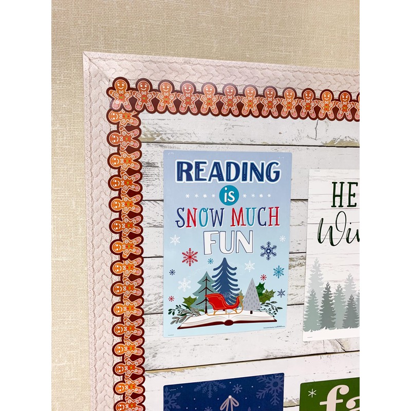 Teacher Created Resources Gingerbread Cookies Die-Cut Border Trim