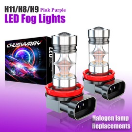 CHUSYYRAY For Honda Civic 2016 2017 2018 2019 2020 2x Purple Beam LED Fog Light Bulbs Kit