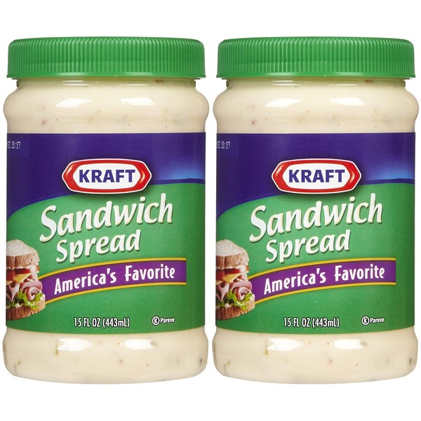 Kraft Sandwich Spread, 15 oz, 2 Pack