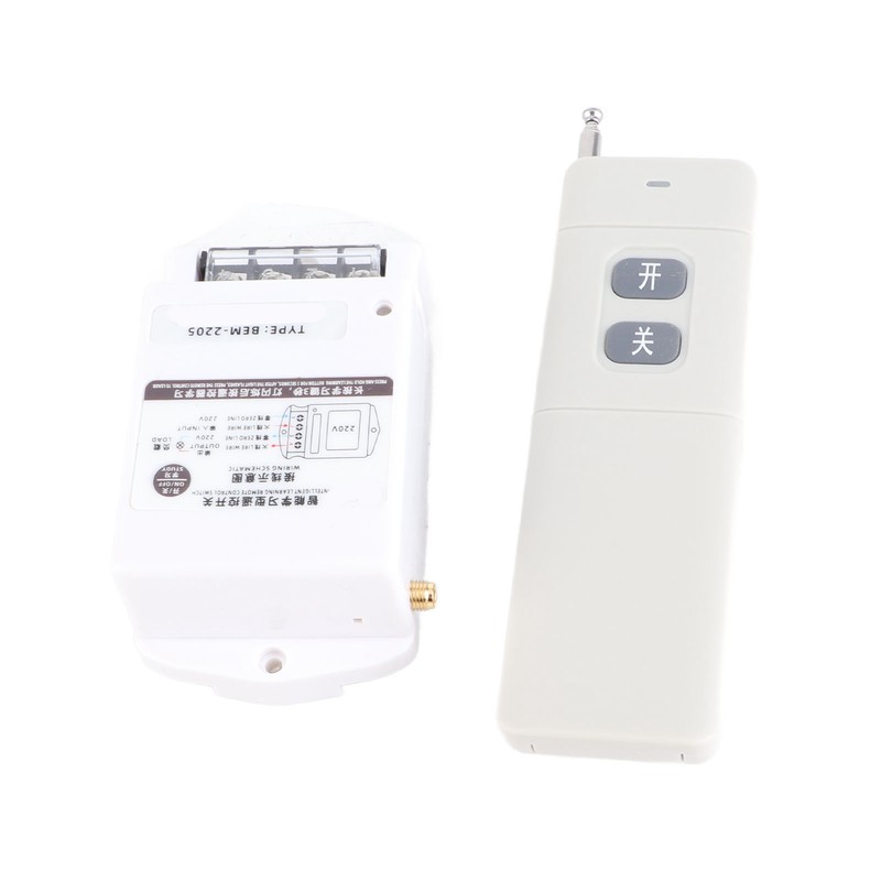 Smart Wireless Remote Control Switch for Water Pump Household Large