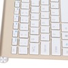 Keyboard Mouse Combo Wireless 2.4G USB Ultraslim Portable Ergonomic Wearproof