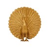 Deco 79 Polystone Peacock Handmade Decorative Sculpture Home Decor Statue,