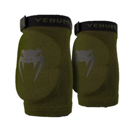 Venum, Kontact Elbow Protectors, Men's, M, Khaki/Black