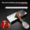 KULUNER Natural Rosewood Handle Stainless Steel Rice Scoop - Premium