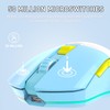 DAREU EM901X Wireless Gaming Mouse with Charging Dock Rechargeable RGB,12K